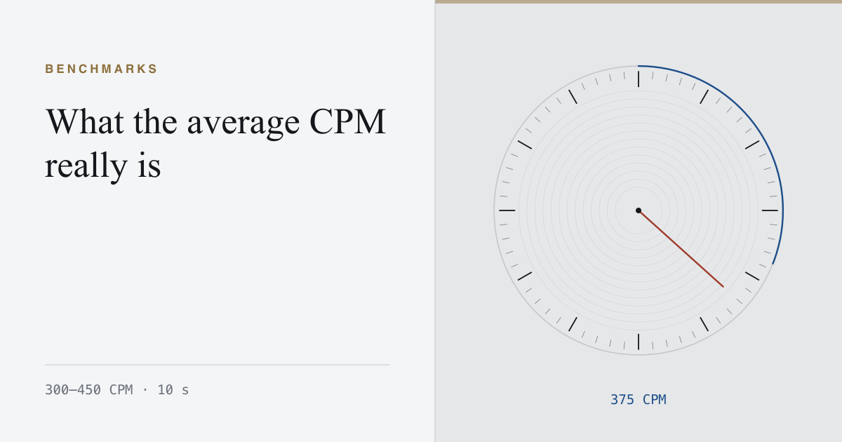 A chronometer dial reading 375 clicks per minute